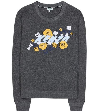 Mansur Gavriel Embroidered Cotton Sweatshirt