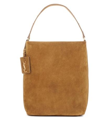 Saint Laurent Suede Shopper Bag