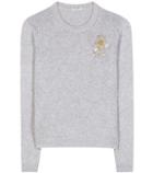 Miu Miu Crystal-embellished Cashmere Sweater