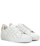 Burberry Westford Leather Sneakers