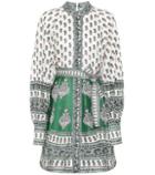 Zimmermann Amari Printed Linen Minidress