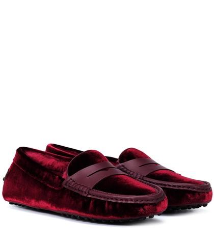 Yves Salomon - Army Exclusive To Mytheresa – Gommino Velvet Loafers