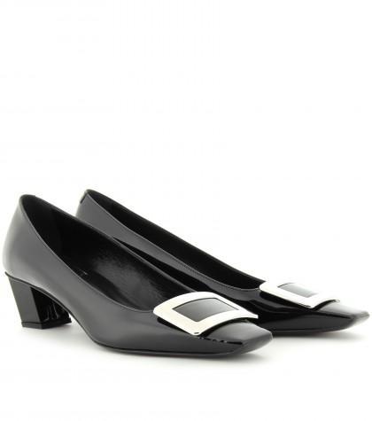 Roger Vivier Décolleté Belle Vivier Patent Leather Pumps