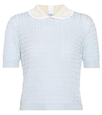Nina Ricci Cashmere And Silk Top
