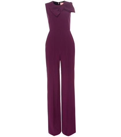 Valentino Lavina Crêpe Jumpsuit