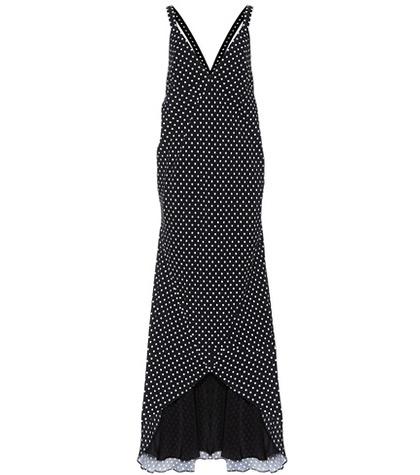 Haider Ackermann Polka-dot Maxi Dress