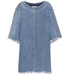 Chlo Frayed Denim Dress