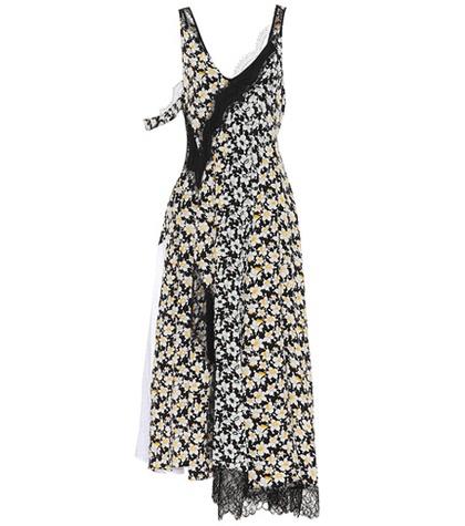 Proenza Schouler Daffodil Bronte Silk Dress