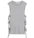 Balenciaga Cotton And Cashmere Top