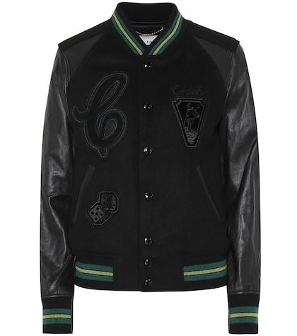 Coach Wool-blend Bomber Jacket