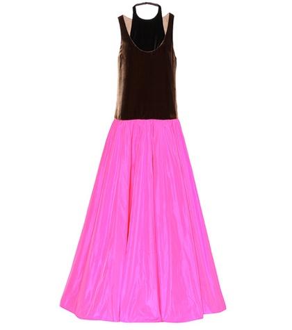 Valentino Colour-blocked Gown