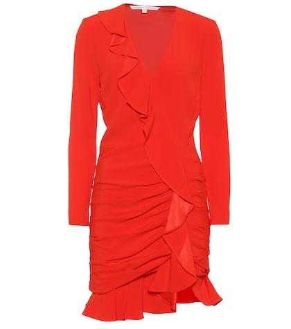 Veronica Beard Odessa Crêpe Minidress