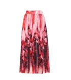 Alexander Mcqueen Butterfly-printed Crêpe Skirt