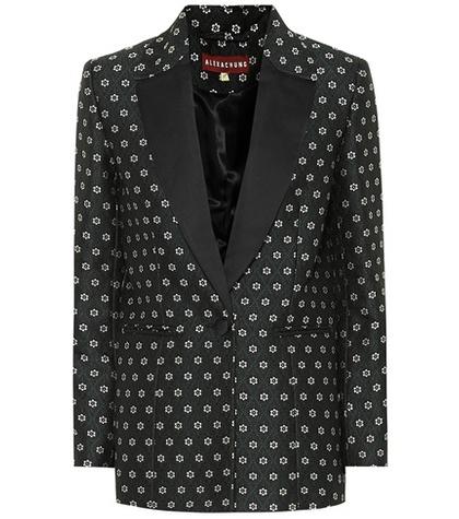 Alexachung Floral Jacquard Blazer