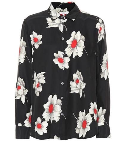 Equipment Floral Silk Shirt