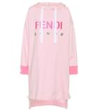 Fendi Exclusive To Mytheresa.com – Embellished Sweatshirt Dress