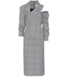 Monse Glen Checked Tuxedo Dress