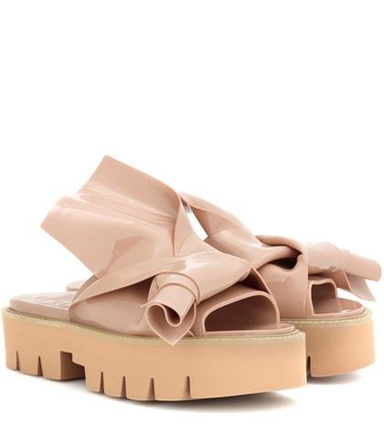 Valentino X Kartell Knot Platform Sandals