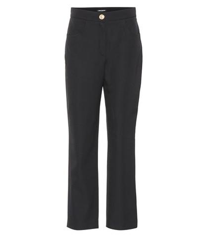 Balmain Straight-leg Wool Trousers