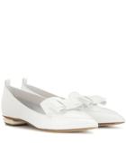 Nicholas Kirkwood Bow Beya Leather Loafers