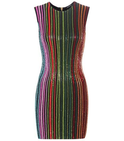 Balmain Embellished Mini Dress