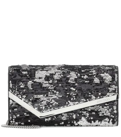 Jimmy Choo Emmie Sequinned Clutch