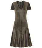 Johanna Ortiz Metallic Jacquard Midi Dress