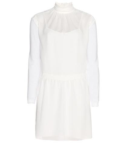 Calvin Klein Jeans Silk Turtleneck Dress
