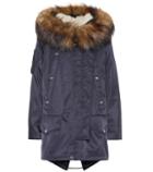 Burberry Faux Fur-trimmed Parka