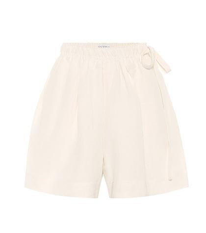 Jw Anderson Linen And Silk Shorts