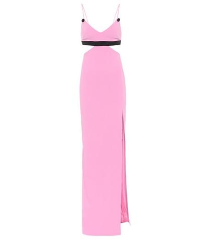 David Koma Cady Cutout Gown