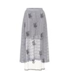 Stella Mccartney Embellished Lace Skirt