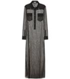 Saint Laurent Long Shirt Dress