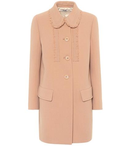 Etro Virgin Wool-crêpe Coat