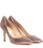 Equipment Palladium Mid Sequinned Pumps