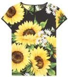 The Row Printed Cotton Blouse