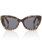 Fendi Havana Ff Sunglasses