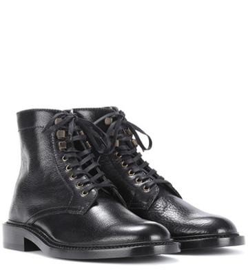 Tory Burch Army 25 Leather Ankle Boots