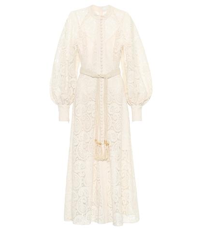 Zimmermann Amari Paisley Lace Maxi Dress