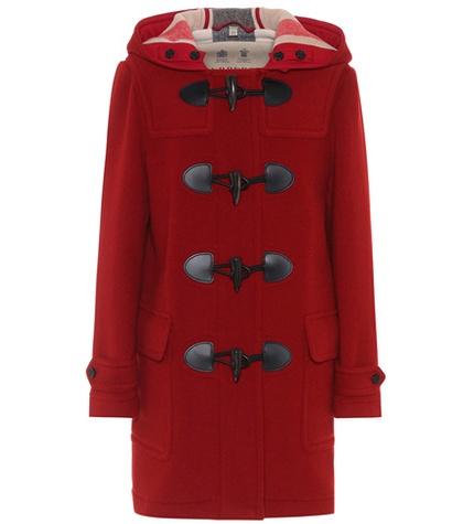 Burberry The Mersey Duffle Wool-blend Coat