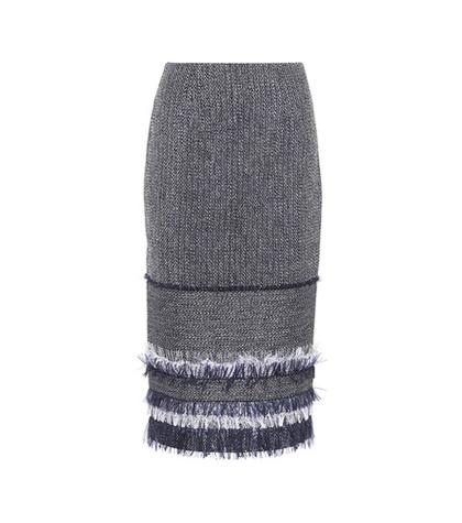 Roland Mouret Honeywell Cotton-blend Skirt