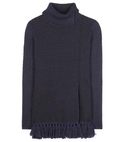 Proenza Schouler Frayed Wool And Cotton-blend Sweater