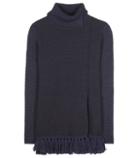 Proenza Schouler Frayed Wool And Cotton-blend Sweater