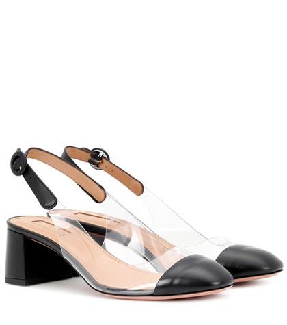 Aquazzura Optic 50 Slingback Pumps