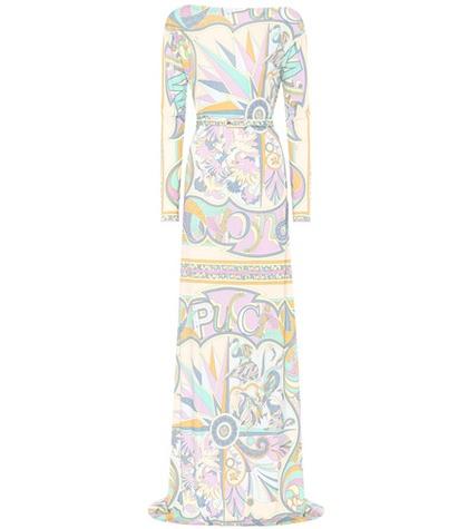 Emilio Pucci Printed Maxi Dress