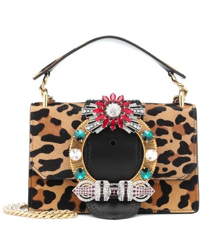 Miu Miu Calf Hair Shoulder Bag