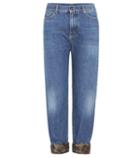 Saint Laurent Sequin-trimmed Jeans