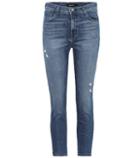 J Brand Ruby Cropped High-rise Skinny Jeans