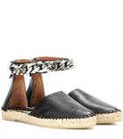 Givenchy Capri Chain Leather Espadrilles