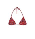 Stella Mccartney Leopard-print Triangle Bikini Top